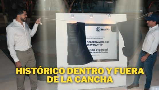 ¡Homenaje de héroe! Henry Martín inaugura unidad deportiva CON SU NOMBRE en Mérida