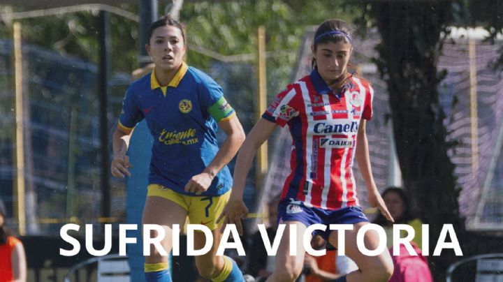 Club América Femenil SUFRE en la VICTORIA sobre Atlético de San Luis