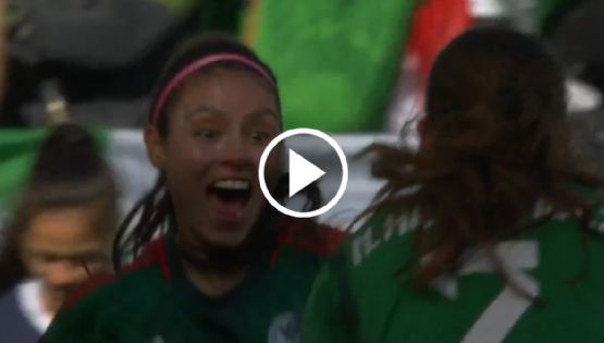 El GOL de Karen Luna en el México vs Paraguay de la Copa Oro W