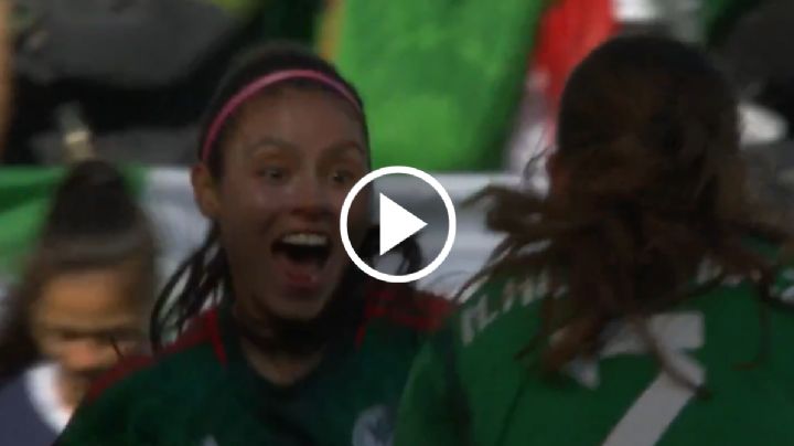 El GOL de Karen Luna en el México vs Paraguay de la Copa Oro W