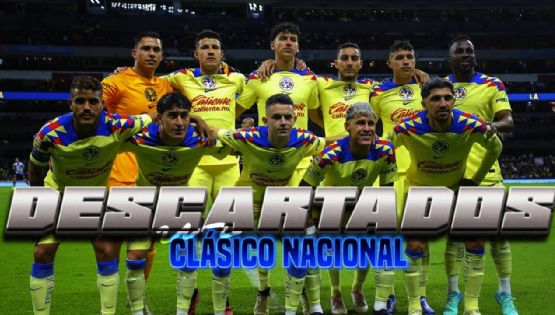Los DESCARTADOS del Club América vs Chivas para la ida de los 8vos de final de la Concachampions 2024