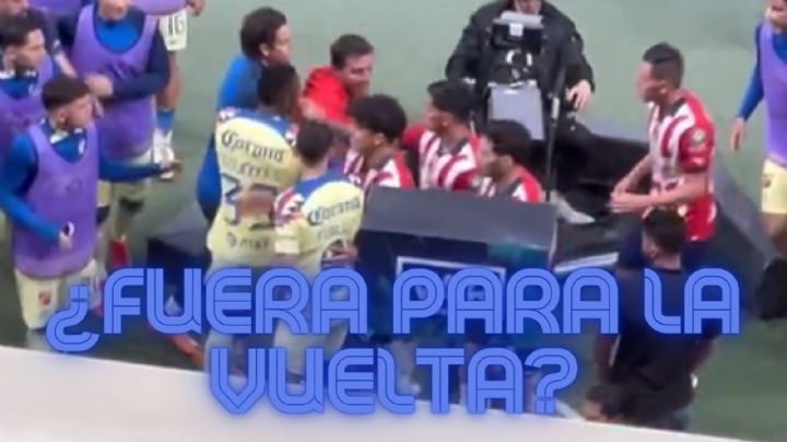 Tras la BRONCA vs Chivas, Club América podría tener un SUSPENDIDO para la siguiente fecha