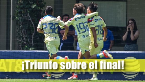 Club América PEGA PRIMERO al Toluca con triunfo de ÚLTIMO MINUTO en el equipo Sub23