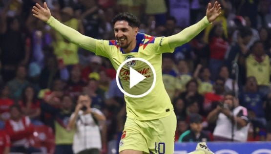 Diego Valdés marca golazo contra Toluca y el Club América acaricia el liderato