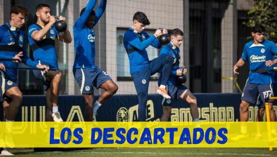 Los DESCARTADOS del Club América vs New England Revolution en la ida de los cuartos de final de la Concachampions 2024