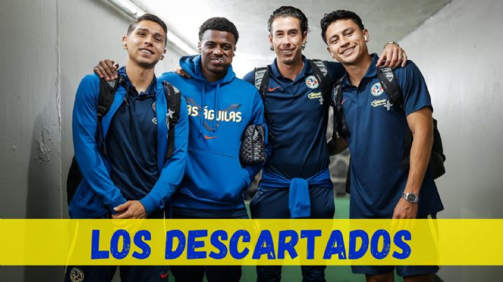 Los DESCARTADOS del Club América vs Pachuca en la ida de las SEMIFINALES de la Concachampions 2024