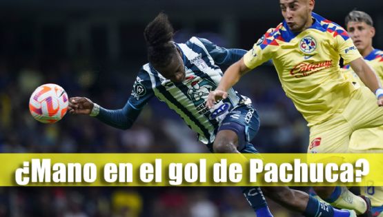 ¿Hubo MANO en el GOL que anotó el Pachuca en la ida de las semifinales de Concachampions?