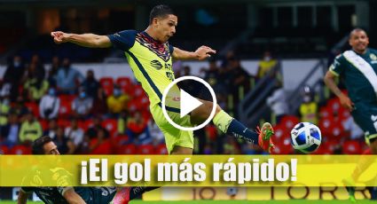 Video: el día que Chava Reyes anotó el gol MÁS RÁPIDO en la historia del Club América vs Puebla