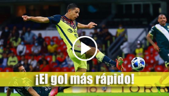 Video: el día que Chava Reyes anotó el gol MÁS RÁPIDO en la historia del Club América vs Puebla