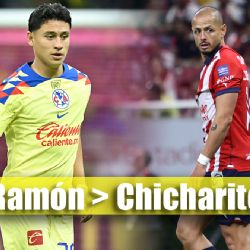 Video: Chicharito empuja a Ramón Juárez y el Americanista le DEMUESTRA SU FORTALEZA FÍSICA