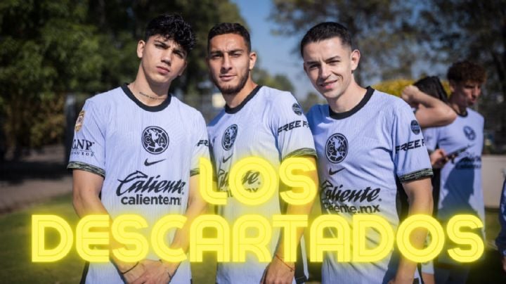 Los DESCARTADOS del Club América vs Cruz Azul para la ida de la GRAN FINAL del Clausura 2024