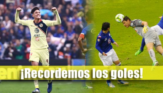 Club América LE RESTRIEGA al Cruz Azul LOS GOLES de las 2 Finales QUE LES GANARON
