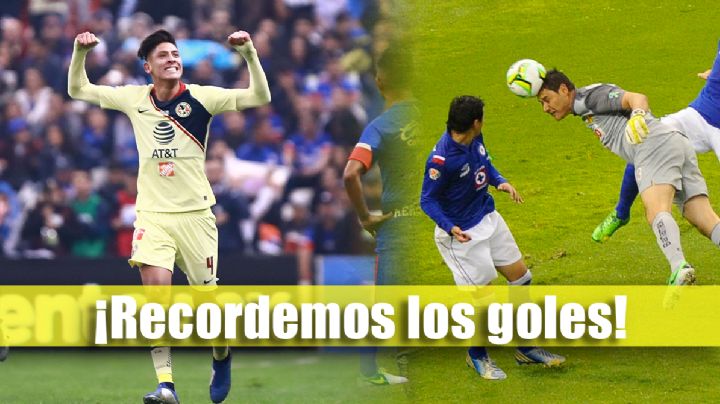 Club América LE RESTRIEGA al Cruz Azul LOS GOLES de las 2 Finales QUE LES GANARON