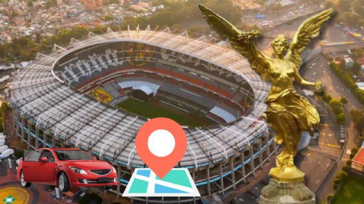 ¿CÓMO LLEGAR del Estadio Azteca al Ángel de la Independencia?