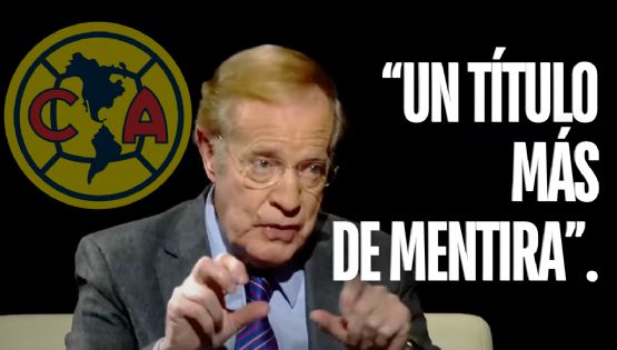 José Ramón Fernández MUESTRA PRUEBA del supuesto ROBO del Club América