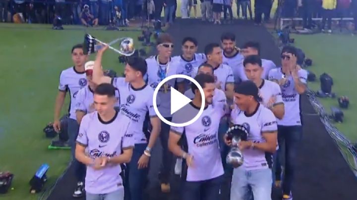 Paul Aguilar, Oribe Peralta y Henry Martín protagonizan EMOTIVO MOMENTO para celebrar el BICAMPEONATO del Club América