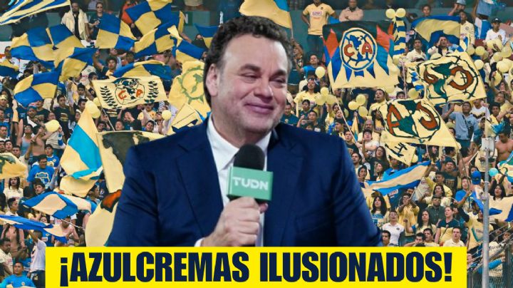 Afición del Club América SE ILUSIONA gracias a las palabras de David Faitelson