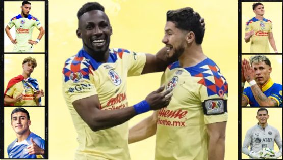 Henry Martín y Julián Quiñones SE RÍEN de sus compañeros jugando Adivina Quién del Club América