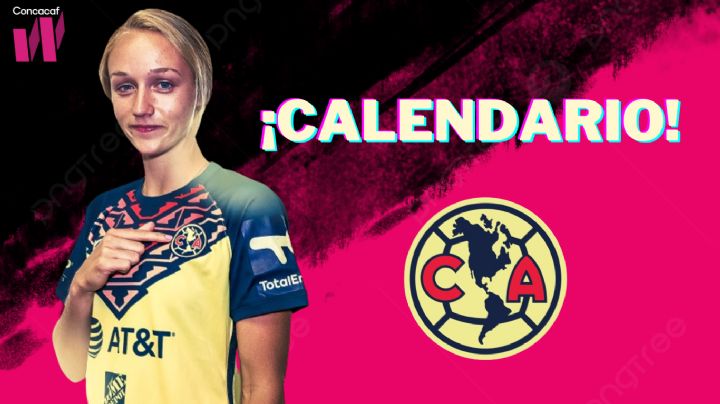 Las FECHAS Y HORARIOS oficiales del Club América en la Concachampions Femenina