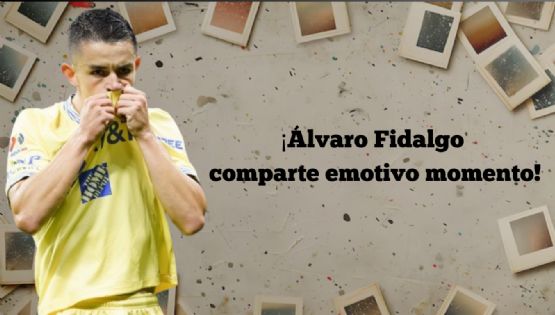 Álvaro Fidalgo presume su RECUERDO ENMARCADO del BICAMPEONATO del Club América