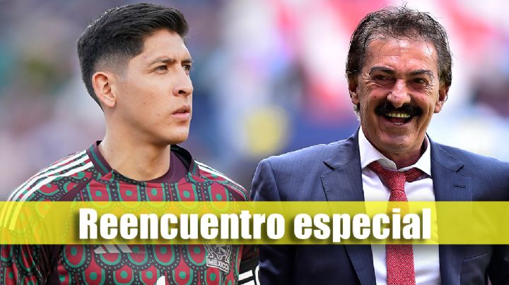 Edson Álvarez comparte EMOTIVO MOMENTO con Ricardo Antonio La Volpe