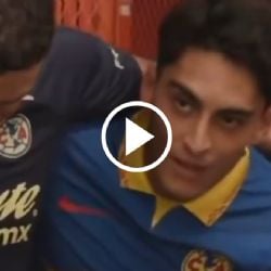Video: Santiago Naveda INSPIRA a los juveniles del Club América previo al partido vs FC Juárez