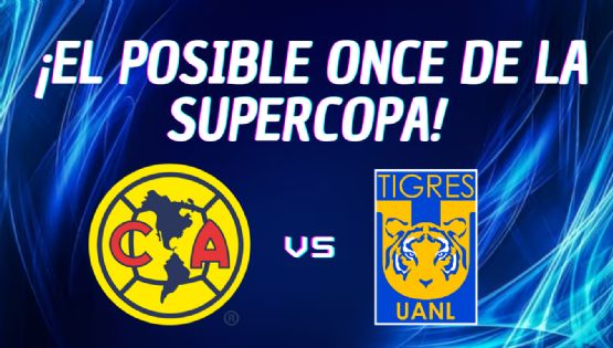 La probable ALINEACIÓN de André Jardine para el Club América vs Tigres en la Supercopa 2024