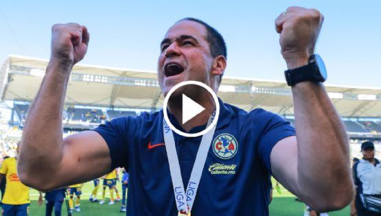 El festejo de André Jardine que le DEDICÓ a la afición del Club América