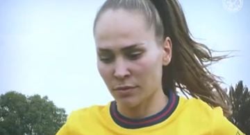 Irene Guerrero salió lastimada al término del duelo ante Pachuca en la Concacaf Champions Cup