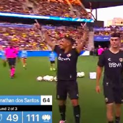 Jonathan dos Santos HUMILLA a Sergio Busquets en el SKILLS CHALLENGE del MLS All Star Game