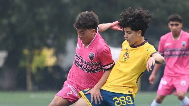 Fuerzas Básicas del América DERROTA a Club Muxes en la J1 de la Copa Promesas MX