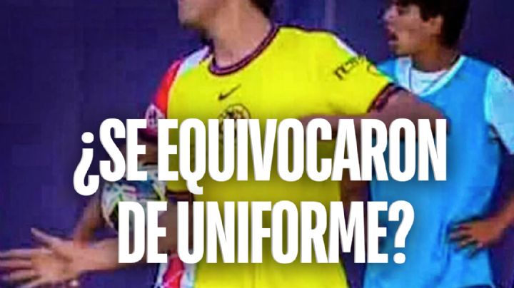 Futbolista del Club América juega con un UNIFORME DIFERENTE contra Atlético San Luis