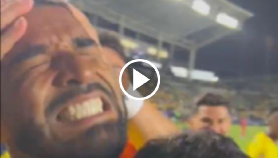 El emotivo festejo de todos los jugadores con Rodrigo Aguirre por su gol vs St. Louis City