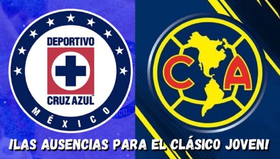 Las MÚLTIPLES BAJAS que tendría el Club América para el Clásico Joven contra Cruz Azul