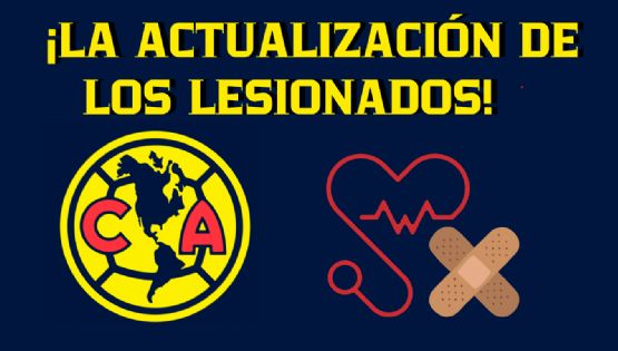 Club América muestra cómo va la RECUPERACIÓN de los jugadores LESIONADOS