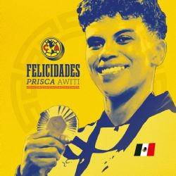 Prisca Awiti confirma su MAYOR SUEÑO como seguidora del Club América