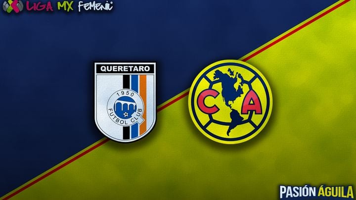 Querétaro vs Club América Femenil del Apertura 2024: Horario, cuándo juegan y dónde ver EN VIVO