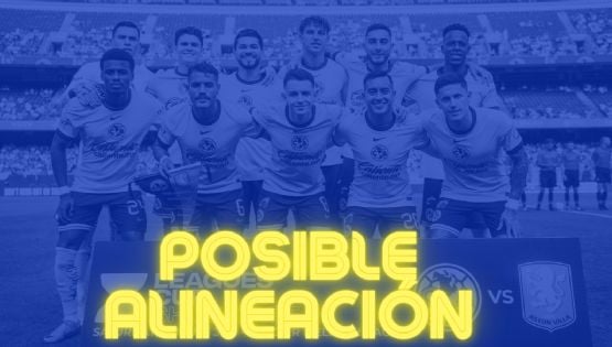 ¿Cuál será la ALINEACIÓN del Club América vs Atlas por la Leagues Cup 2024?