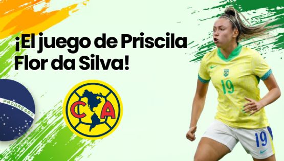 Video: Así JUEGA Priscila Flor da Silva próxima DELANTERA del Club América Femenil