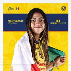 Montserrat Saldívar pone el alto el nombre del Club América y México en el Mundial Sub 20