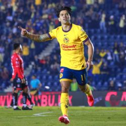 ¡Debut soñado! Víctor Dávila se estrena en el Club América con gol frente a Atlas