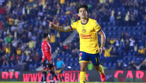 ¡Debut soñado! Víctor Dávila se estrena en el Club América con gol frente a Atlas