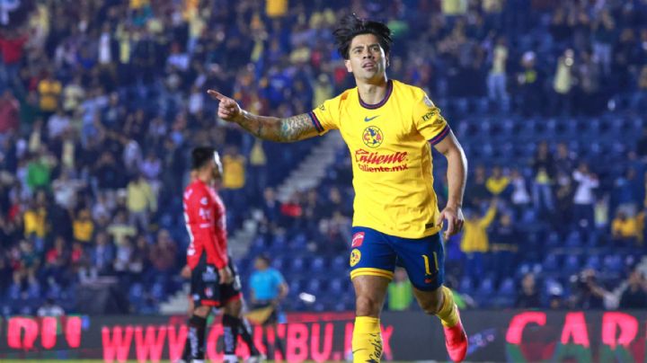 ¡Debut soñado! Víctor Dávila se estrena en el Club América con gol frente a Atlas