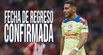 Sebastián Cáceres por fin tiene FECHA DE REGRESO a las canchas con el Club América