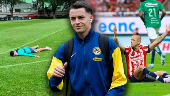 Afición del Club América aprovecha fotografía de Álvaro Fidalgo para burlarse de Chicharito Hernández