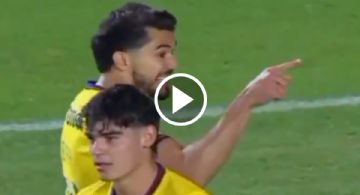 Henry Martín SE BURLA del portero del Necaxa tras el gol del empate del Club América