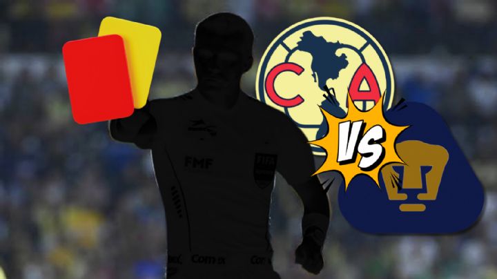 POLÉMICA DESIGNACIÓN arbitral para el Clásico Capitalino del Club América vs Pumas