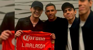 Luis Ángel Malagón comparte EMOTIVO MOMENTO con el famoso cantante Peso Pluma