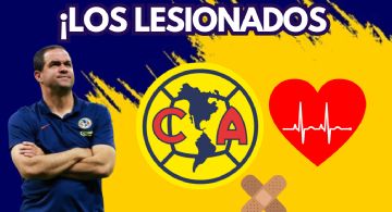 Todas las LESIONES que han incluido en el MAL MOMENTO del Club América en el Apertura 2024