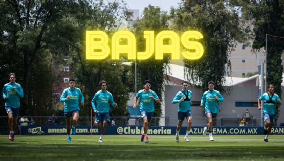 TODAS LAS BAJAS del Club América para su partido amistoso contra Atlético Nacional